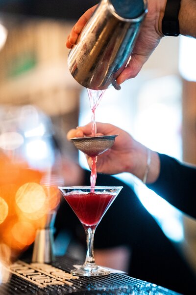 Personal vase restaurant,